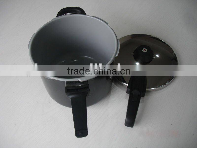 YHX ASC Ceramic coating food Pressure cooker/s/s pressure cooker