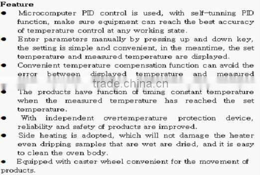 E Series chambers electric oven