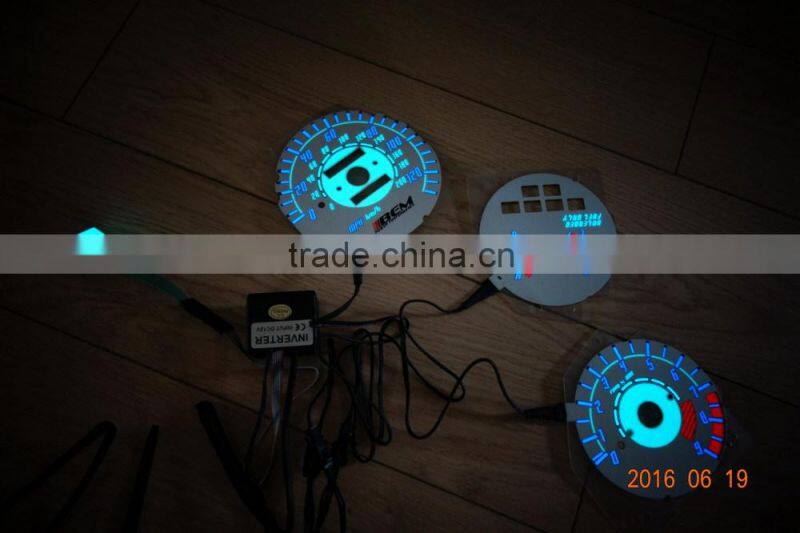 Safe and steady EL car gauge / EL car dashboard / EL auto Meter