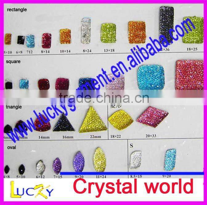2011 new style full rhinestone resin