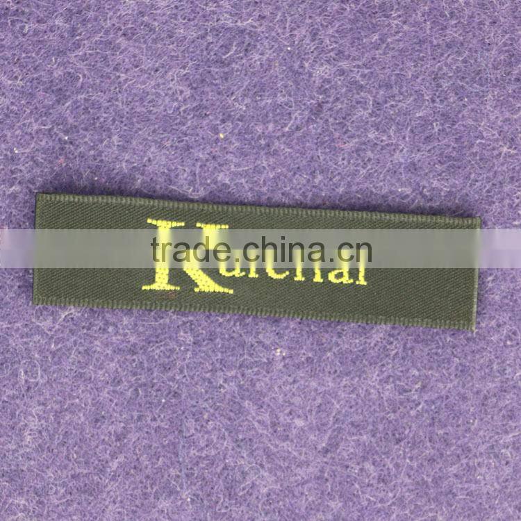 Customized Garment High Qunlity Woven labels Fabric Labels For clothing ,Hat,Handbag