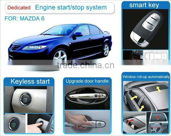 China Manufacture RFID Keyless Entry Car Alarm System