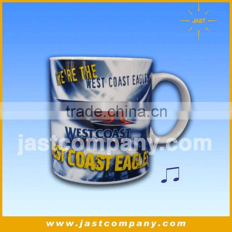Wholesale Musical Custom Printed Coffee Mugs