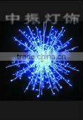 2013 commercial pubilc decoration 3D LED Christmas sculpture motif light (3D deer)