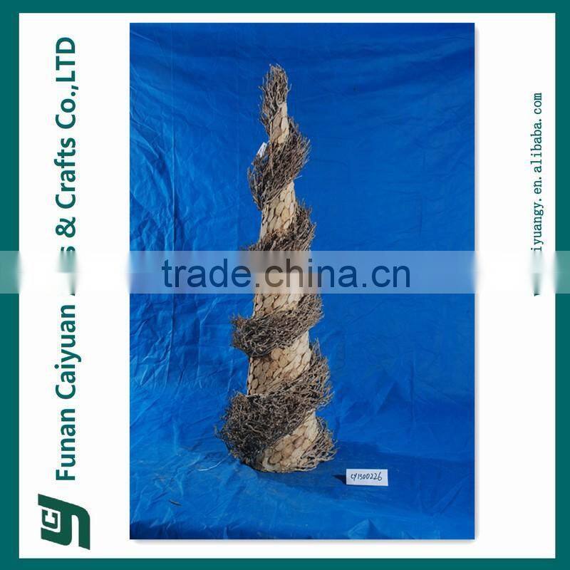 2014 new style holiday popular hot sell red wooden artificial christmas tree