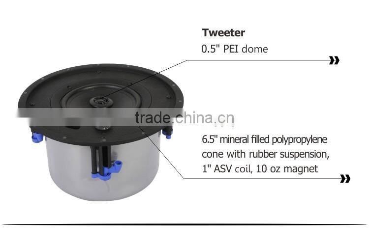 Frameless high quality ceiling new speaker