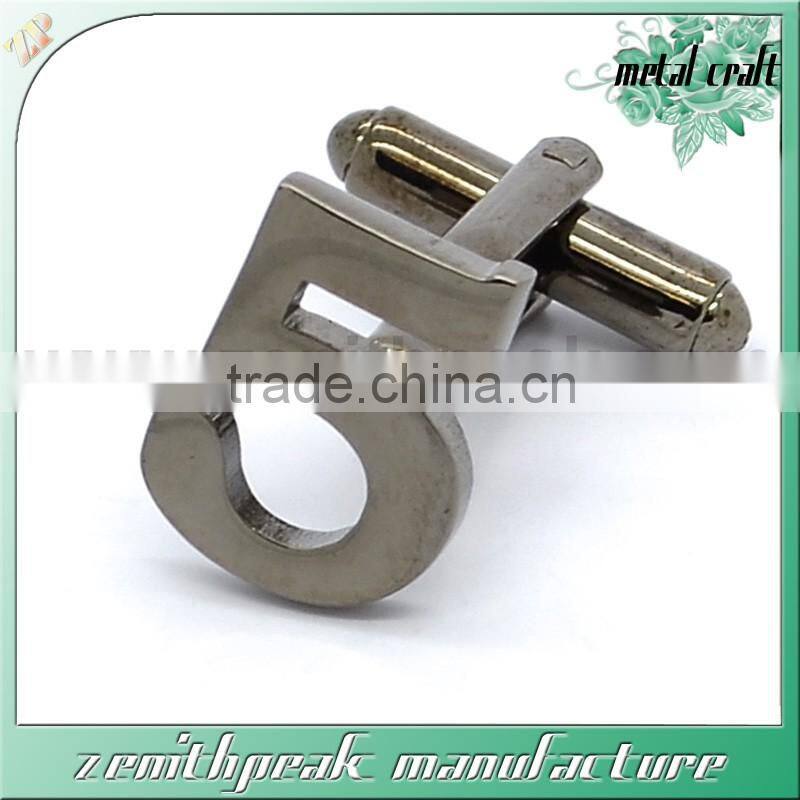 metal cufflink with customized logo