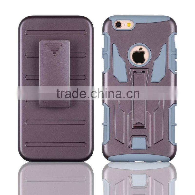 C&T Hard Shell Holster Combo With Kickstand Belt Clip Case For Apple iPhone 6 plus