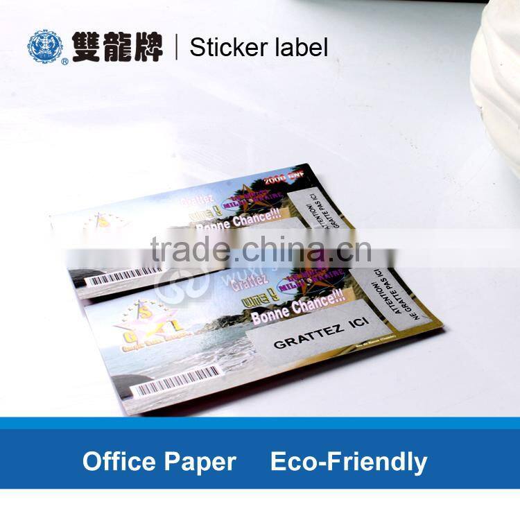 customized sticker labels which supply free sample