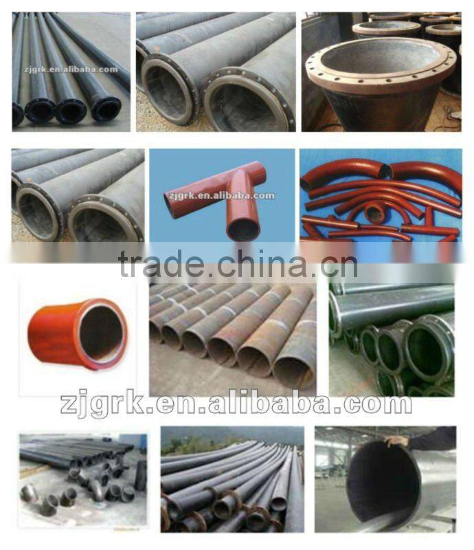 RunKun200 Q235/ss400 NM series coal conveying coal mining anti wear overlay composite steel tube/pipes OD 80-30000 mm