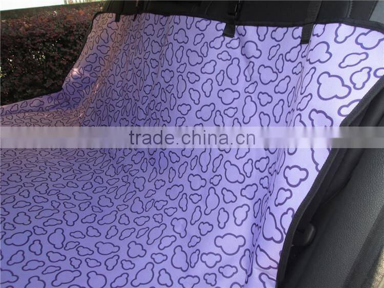 Pet car mat in the back seat waterproof and scratch resistant dirty Oxford PVC coating exports (including side platens) 001#