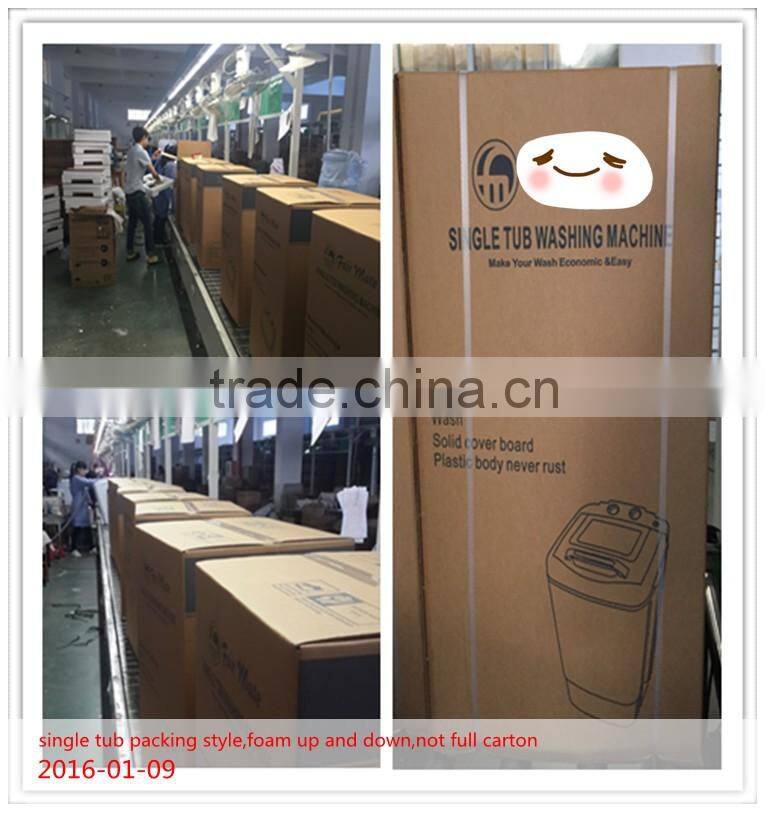 5.6kg CE certificate home use good function single tub semi automatic portable clothes spin dryer