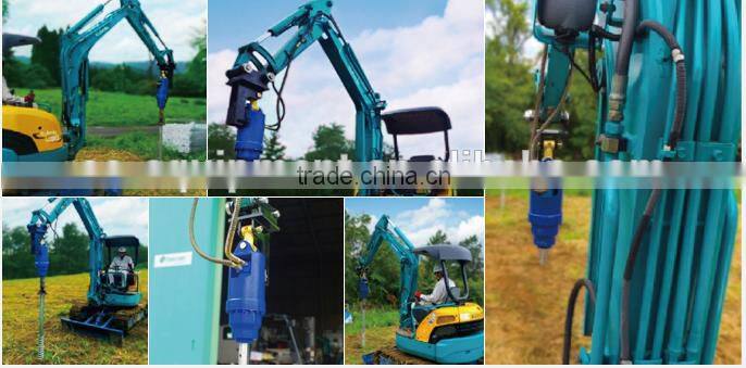 Excavator attachment pile driver for sale Best Selling
