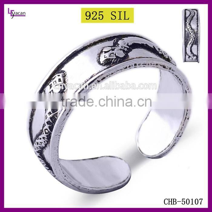 925 Sterling Silver Adjustable Beautiful Finger Ring