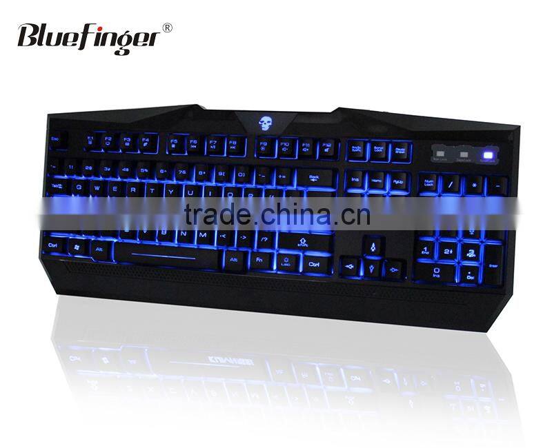 Custom colored Backlit LED Wired shenzhen Gaming Keyboard for Laptop Desktop