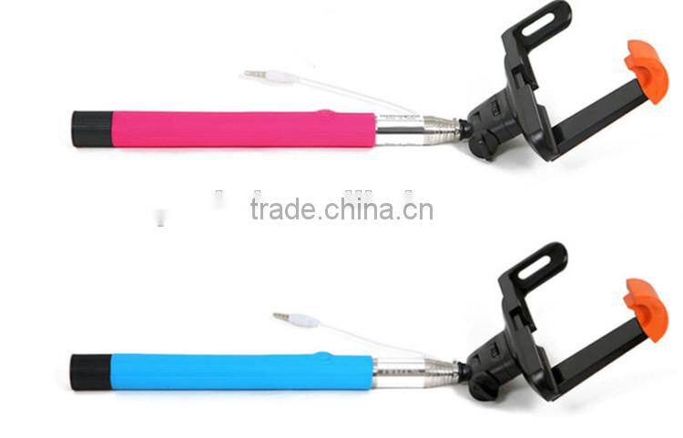 Handheld selfie stick with bluetooth remote shutter and monopod, wireless monopod selfie stick