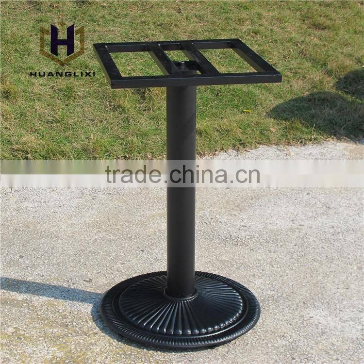 Wrought iron table legs