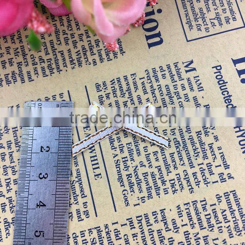 satin ribbon bows for sale/wholesale mini bow ribbon making supplies