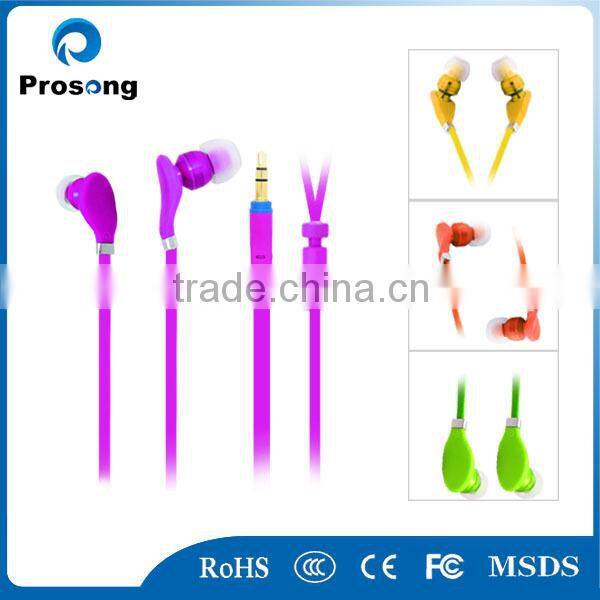 Newest ultimate noise isolating ABS stereo earphone