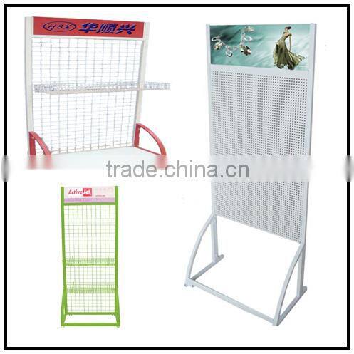 Floor standing safety helmet rack display shelf Motocycle helmet HSX-362