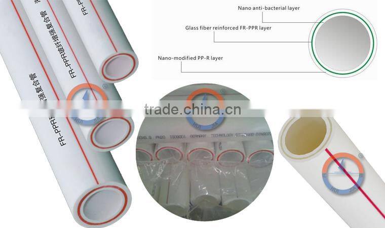 PPR Fiberglass Reinforced thermoplastic Pipe, PPR pipe