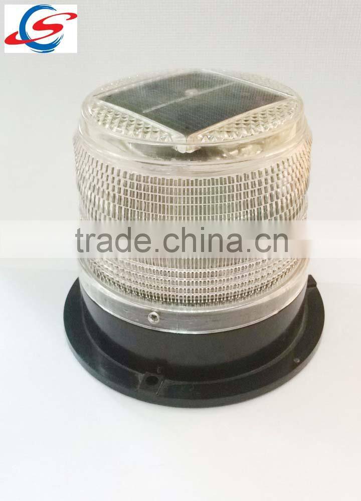 6pcs LED light control solar road solar warning light