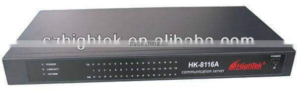 tcpip ethernet to 16-port multiport RS232 serial converters