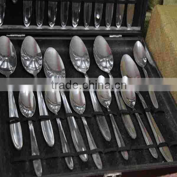 Top quality cutlrey 4 pcs set western tableware set stainless steel knife fork and spoon