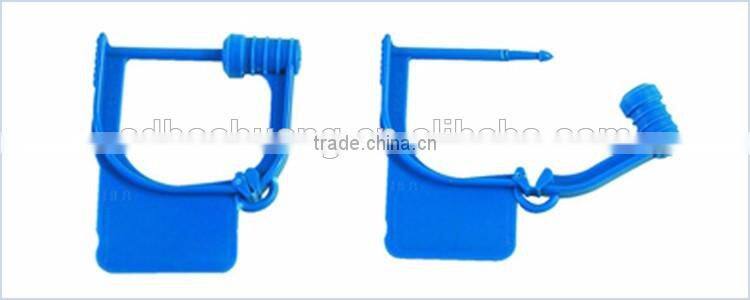 Plastic numbered mini padlock seal