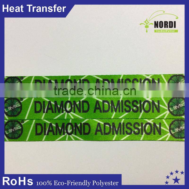 Fashion material wristband by your own design@rfid wristband