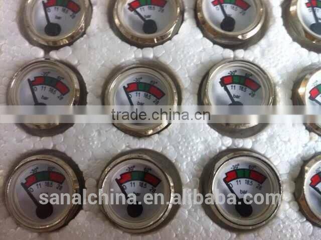 Gauge for fire extinguisher