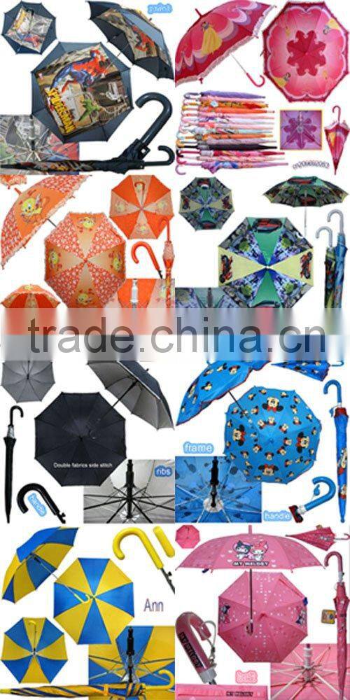 2015 wholesale cheap new character design Kids Umbrella,Cartoon Umbrella,Animal Umbrella