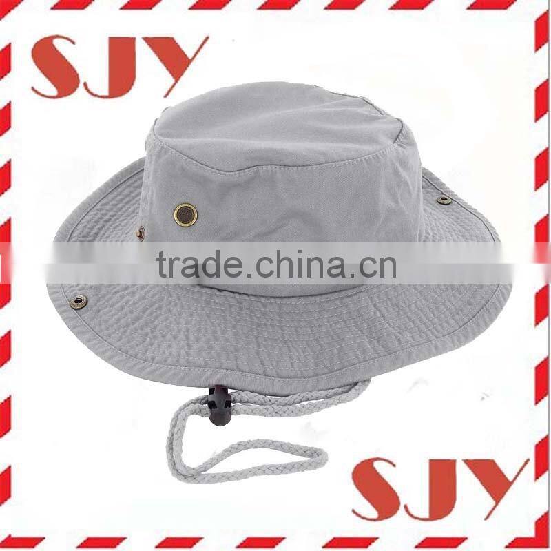 Mens Summer String Safari Hat Cap Wholesale Bucket Hat