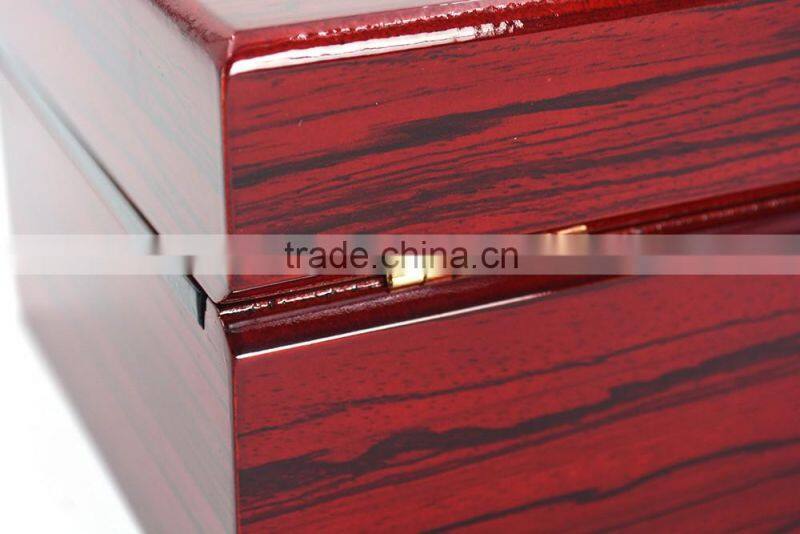 Customized and wholesale luxury wooden watch packing box,painted watch box