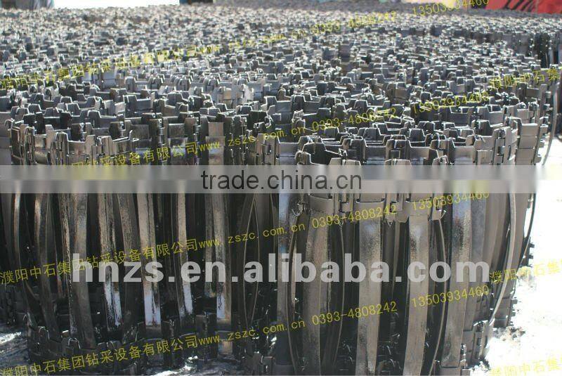 Durable welded casing centralizer with API 10D certification