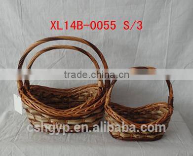 Beautiful cotton rush basket