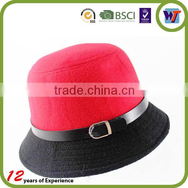 High Quality Wool Cap Felt Available Fedora Feather Hats For Sale Cheap Made In China