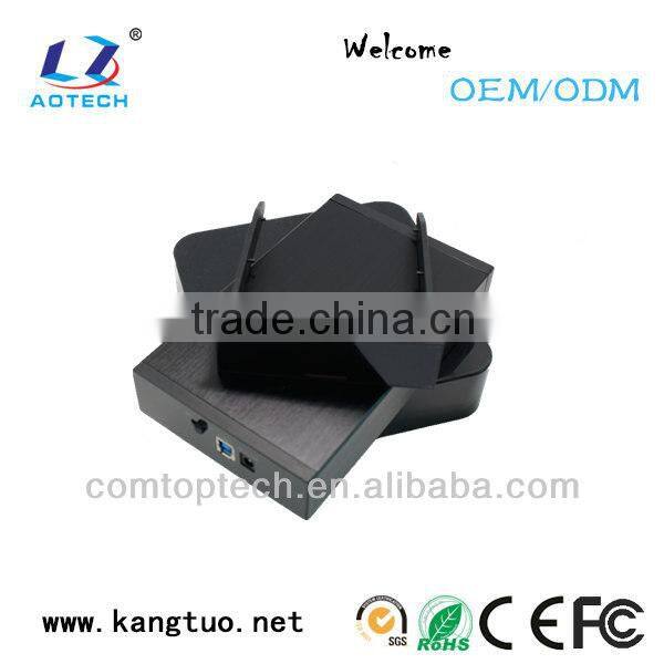 3.5 inch usb3.0 external hard disk enclosure 2tb hdd enclosure