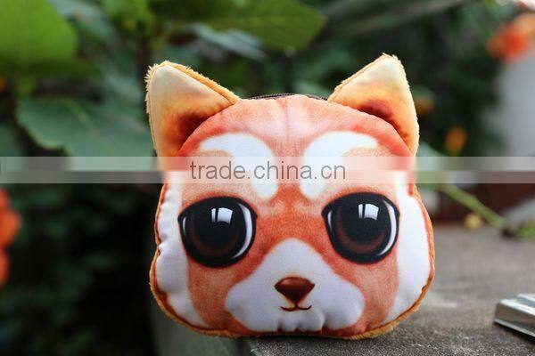 Personality Style Bear Cat-people Fabrics Girl Coin Wallet Wholesale ZTCW-0035