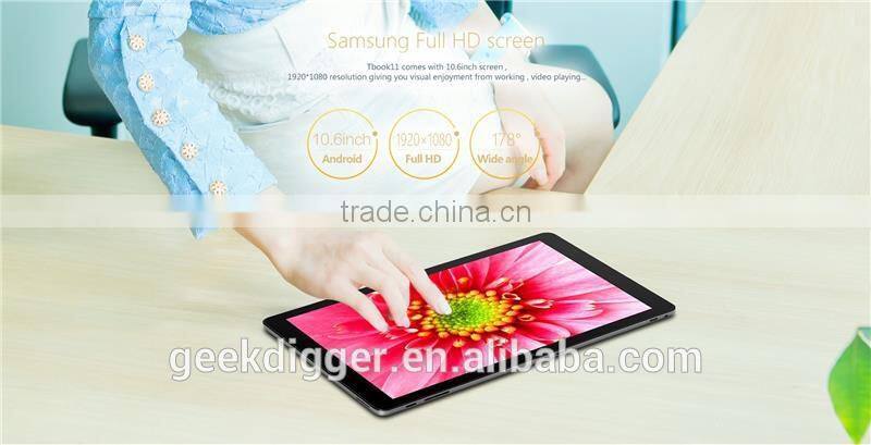 Teclast Tbook 11 2 in 1 Ultrabook Tablet PC-GRAY/10.6 inch Win 10 + Android 5.1 Intel Cherry Trail Z8300 64bit