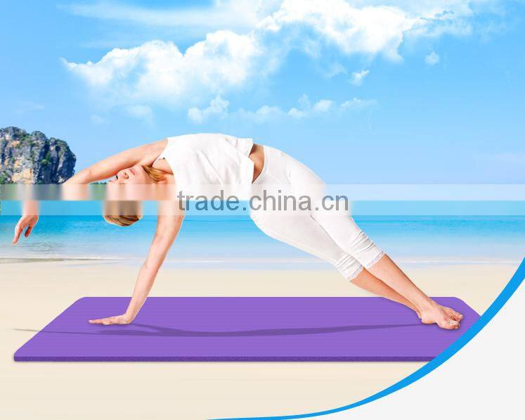 Eco-friendly good quality TPE NBR PVC waterproof health exercise yoga mat