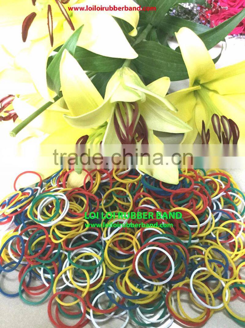 Durable Latex Rubber Band for Stationery, Household and Agricultural from Flexible Gold Supplier