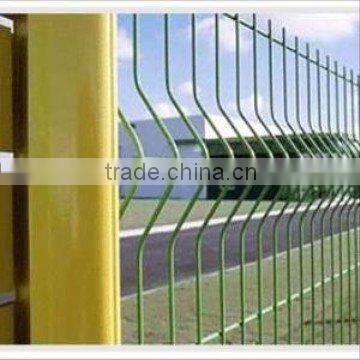 Pvc coated welded wire mesh fence