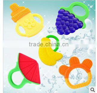 Manufacturers wholesale 100% food grade silicone baby teether bpa free