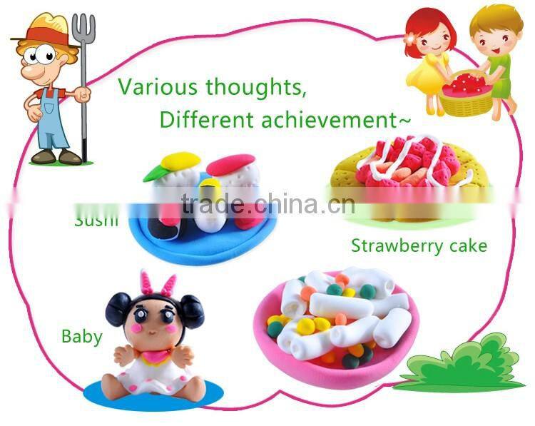 Wholesale High Quality Clay Mixed Color DIY Super Light Clay For Kids Education Toys