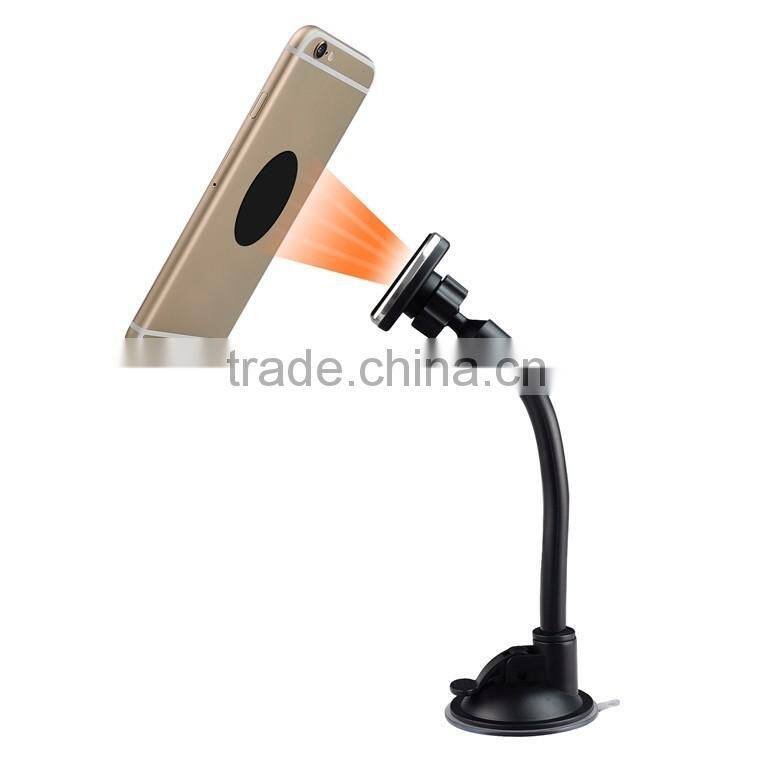 New Design Long Neck Adjustable Magnetic Windshield Holder For Car