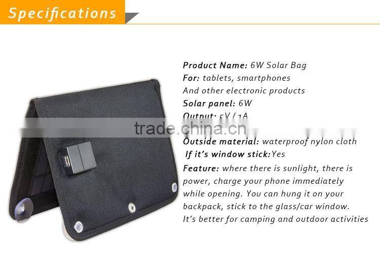 Factory private model OEM design flexible solar panel micro usb charger