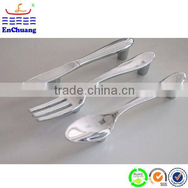 76mm Chrome Plated Kicthen Cabinet Spoon Handles