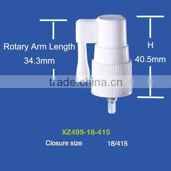20ml Pharmaceutical HDPE Oral Spray Bottle, Screw Type Neck