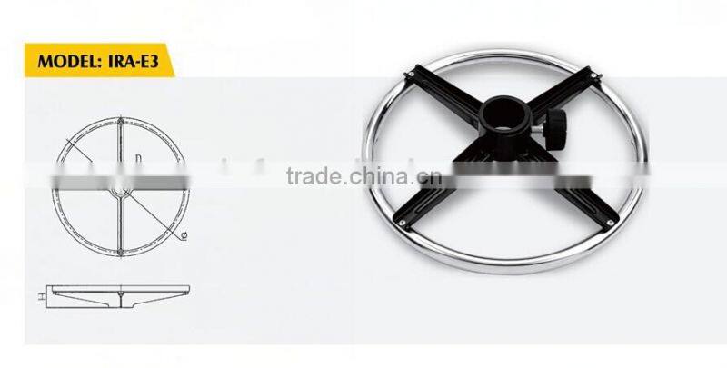 iron round office chair base IRM-E3